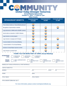 United Way of the Midlands Annual Meeting Sponsorship