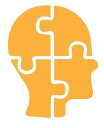 Puzzle head icon