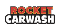 Rocket car wash logo