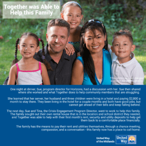 digital materials - Together was able to help this family
