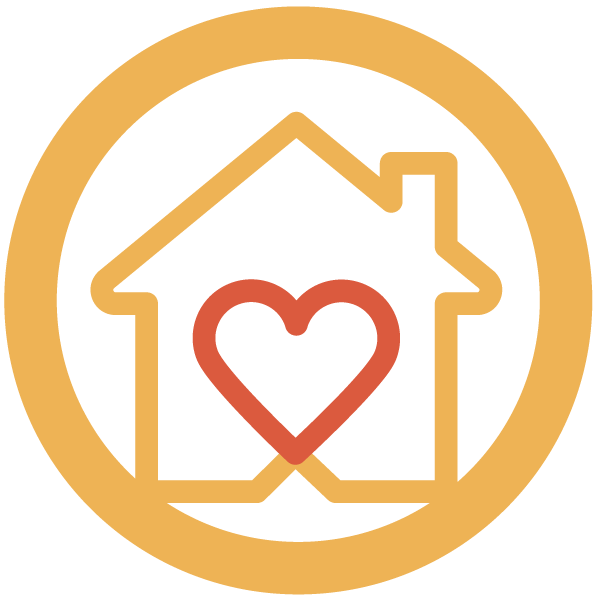 house with a heart icon