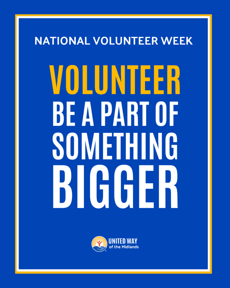 National Volunteer Week - United Way of the Midlands