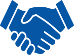 shaking hands icon